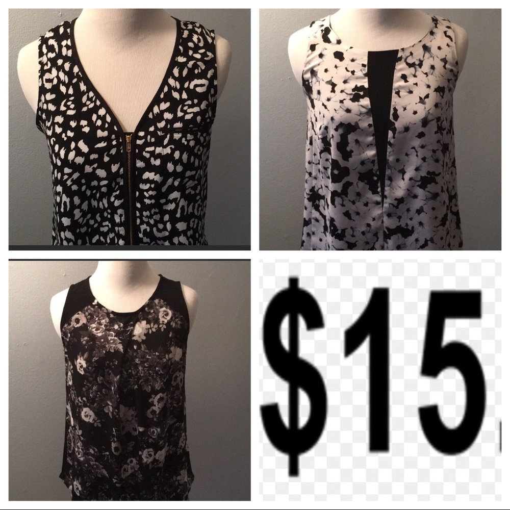 3 -Pretty women’s sleeveless tops